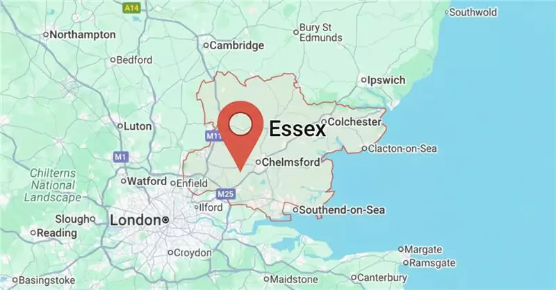 PPC Agency Essex Map