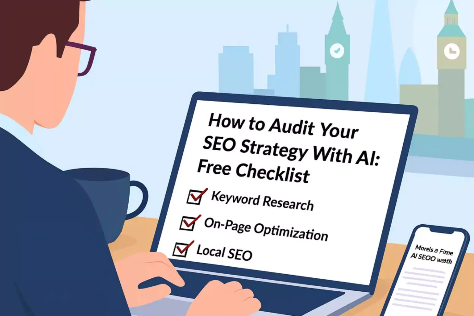 SEO Strategy With AI Free Checklist