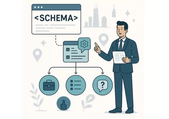 AI SEO schema implementation Chicago