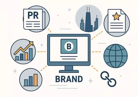 Brand authority mentions backlinks Chicago