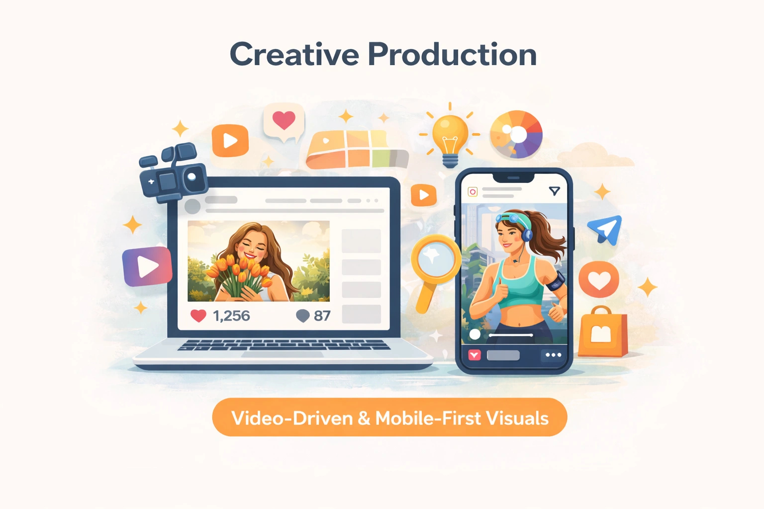 Creative production in digital media