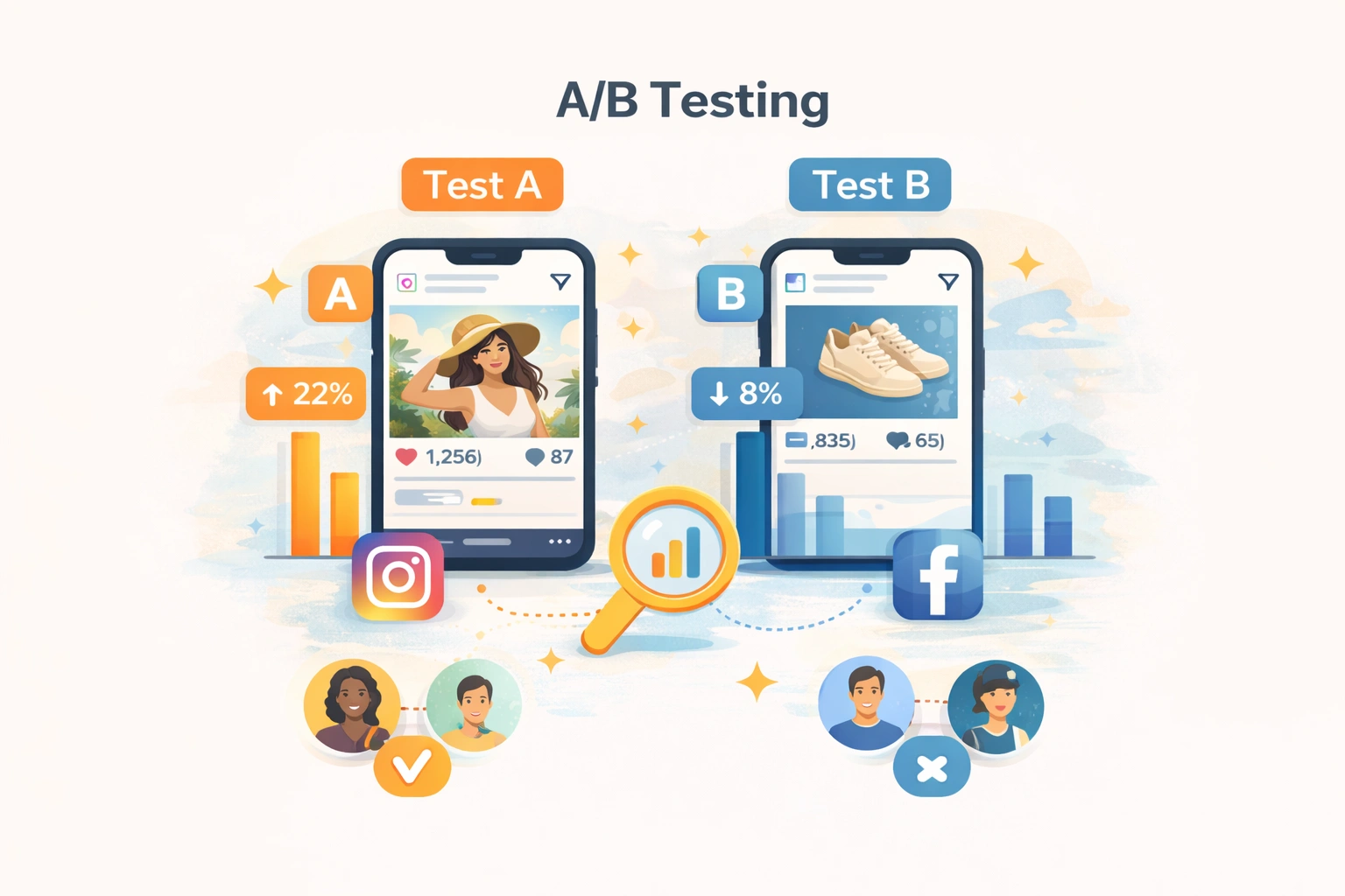 Structured A/B testing